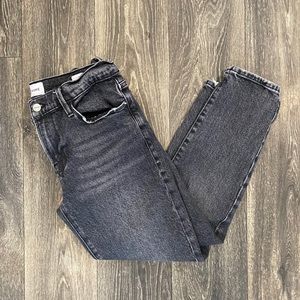 Frame jeans size 27 le garçon crop